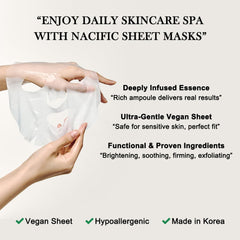KOSBEAUTY NACIFIC ceramide-rich texture enhances barrier support and moisture.