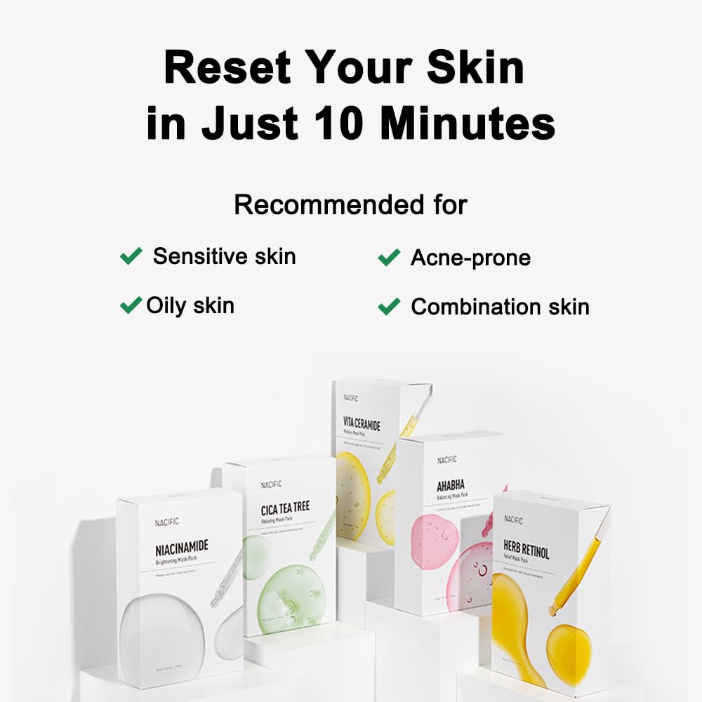 KOSBEAUTY NACIFIC gentle formula suitable for sensitive skin daily use.