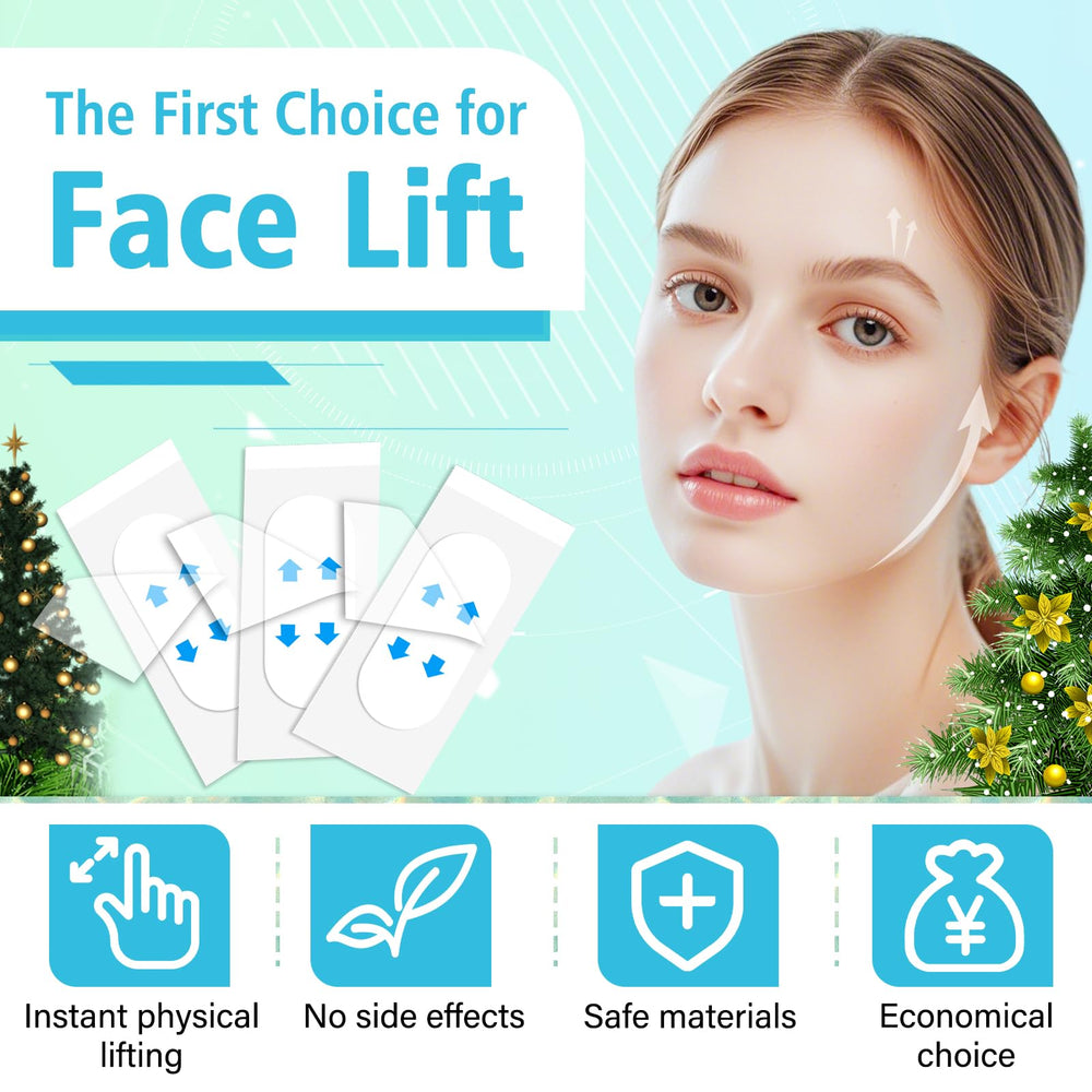 KOSOBO Face Lift Tape smooths neck contours for a sleek profile