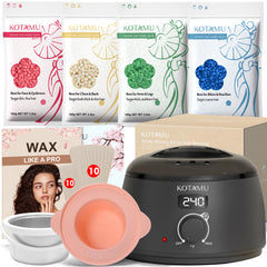 KOTAMU black digital wax heater for controlled at-home waxing
