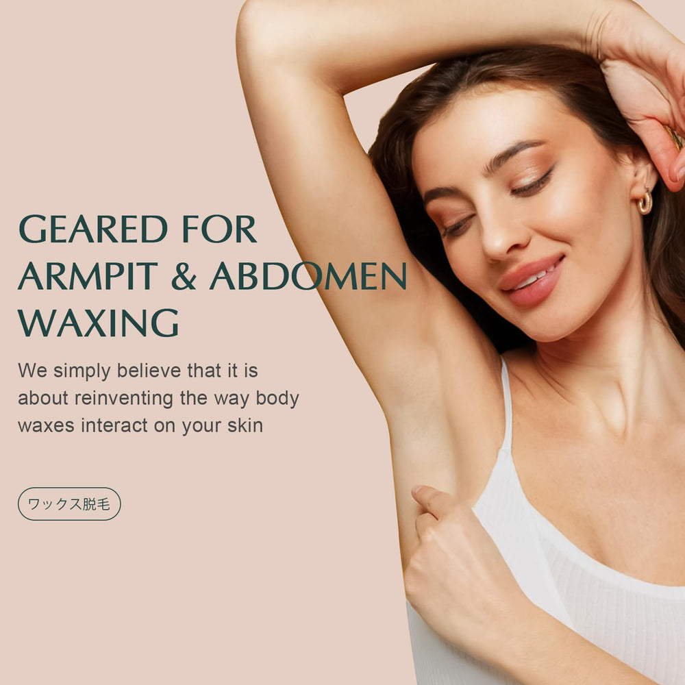 KOTAMU Jasmine hard wax beads for coarse hair, designed to handle thick strands.