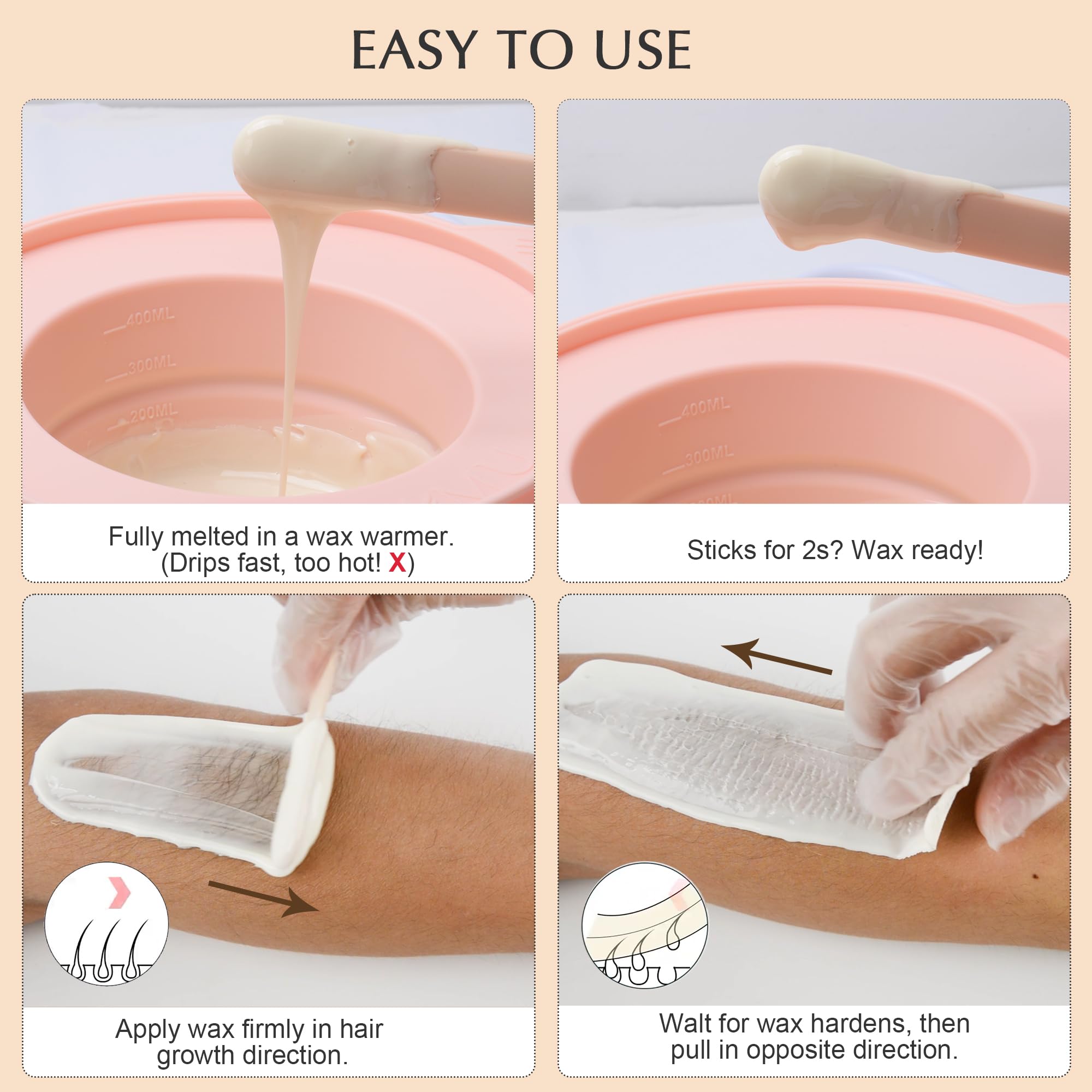 KOTAMU post wax oil bottle aids residue removal and aftercare