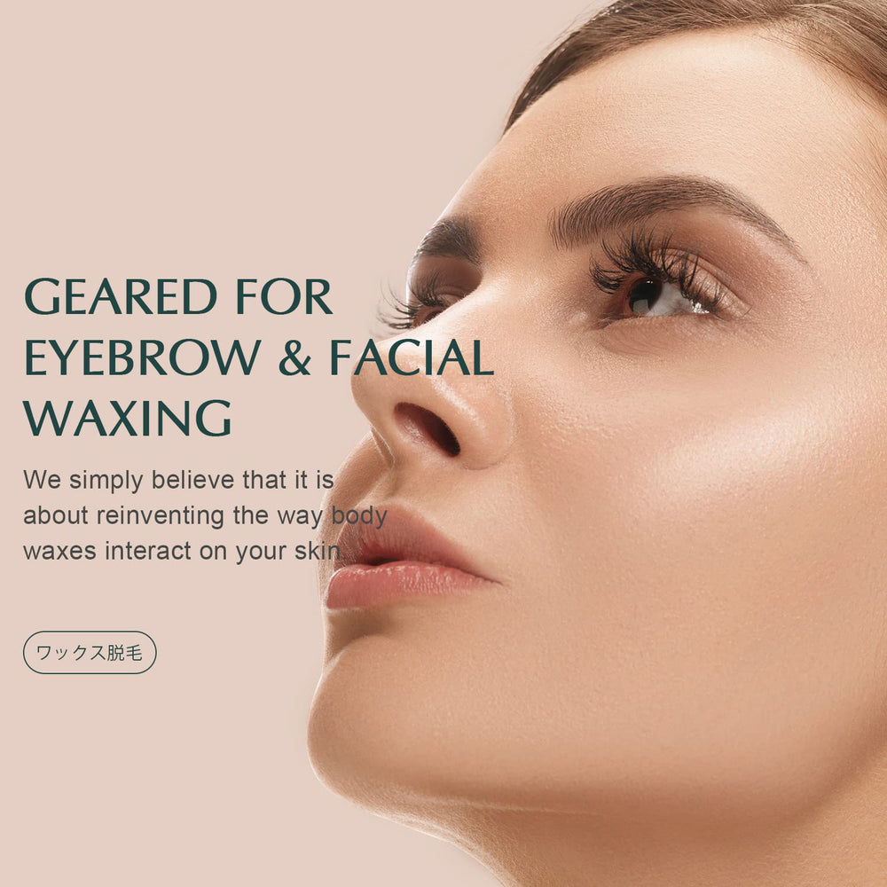 KOTAMU wax beads eyebrows-use for precise brow shaping and smooth skin.