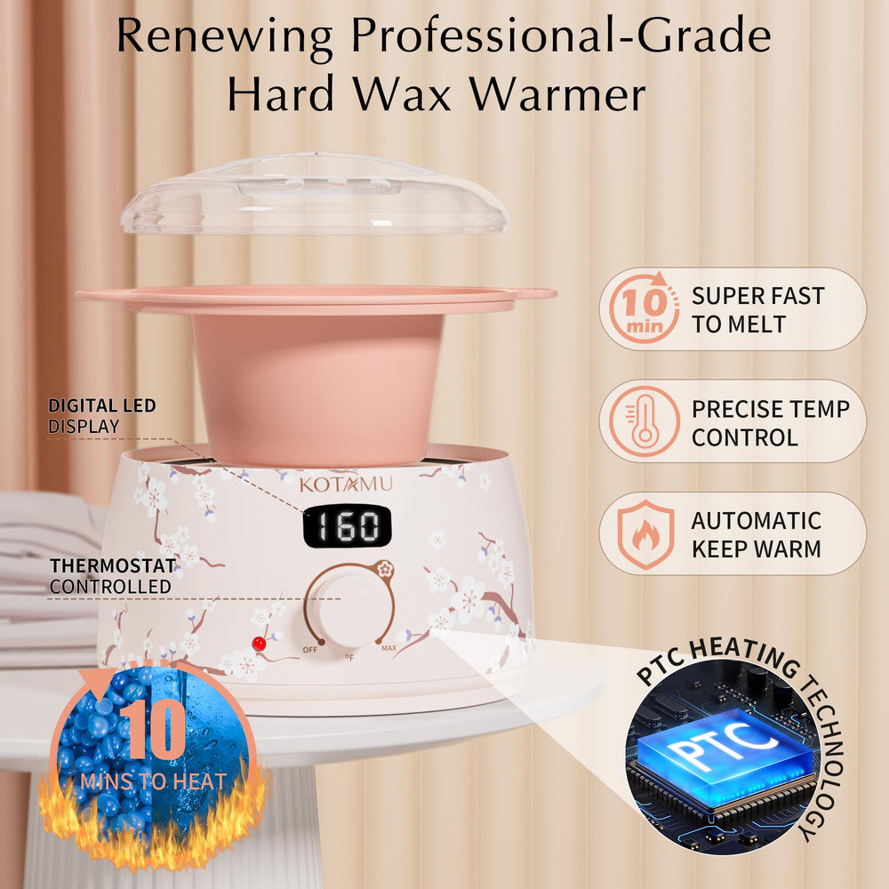 KOTAMU silicone pot for mess-free waxing and easy cleanup