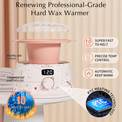 KOTAMU waxing kit silicone pot: easy cleanup after waxing sessions