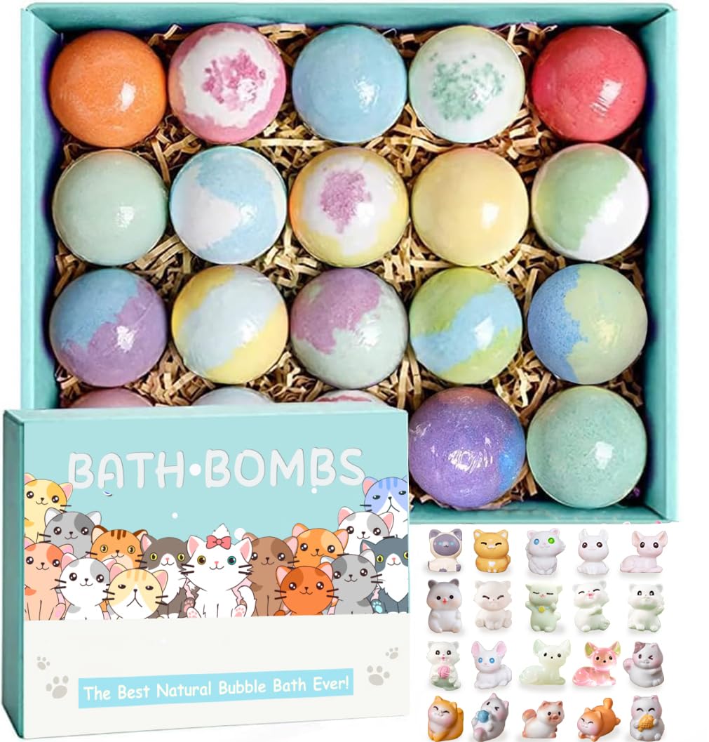 Kottke Kids Bath Bombs gift-ready box with surprise inside for fun gifting