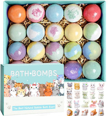 Kottke Kids Bath Bombs gift-ready box with surprise inside for fun gifting