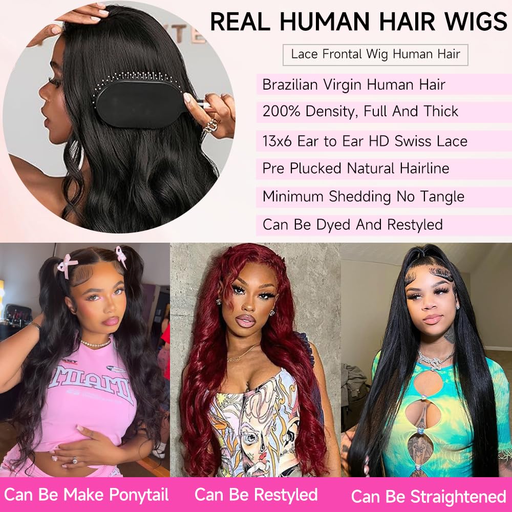 KOTTN lace-front wig portrait highlighting full, versatile look