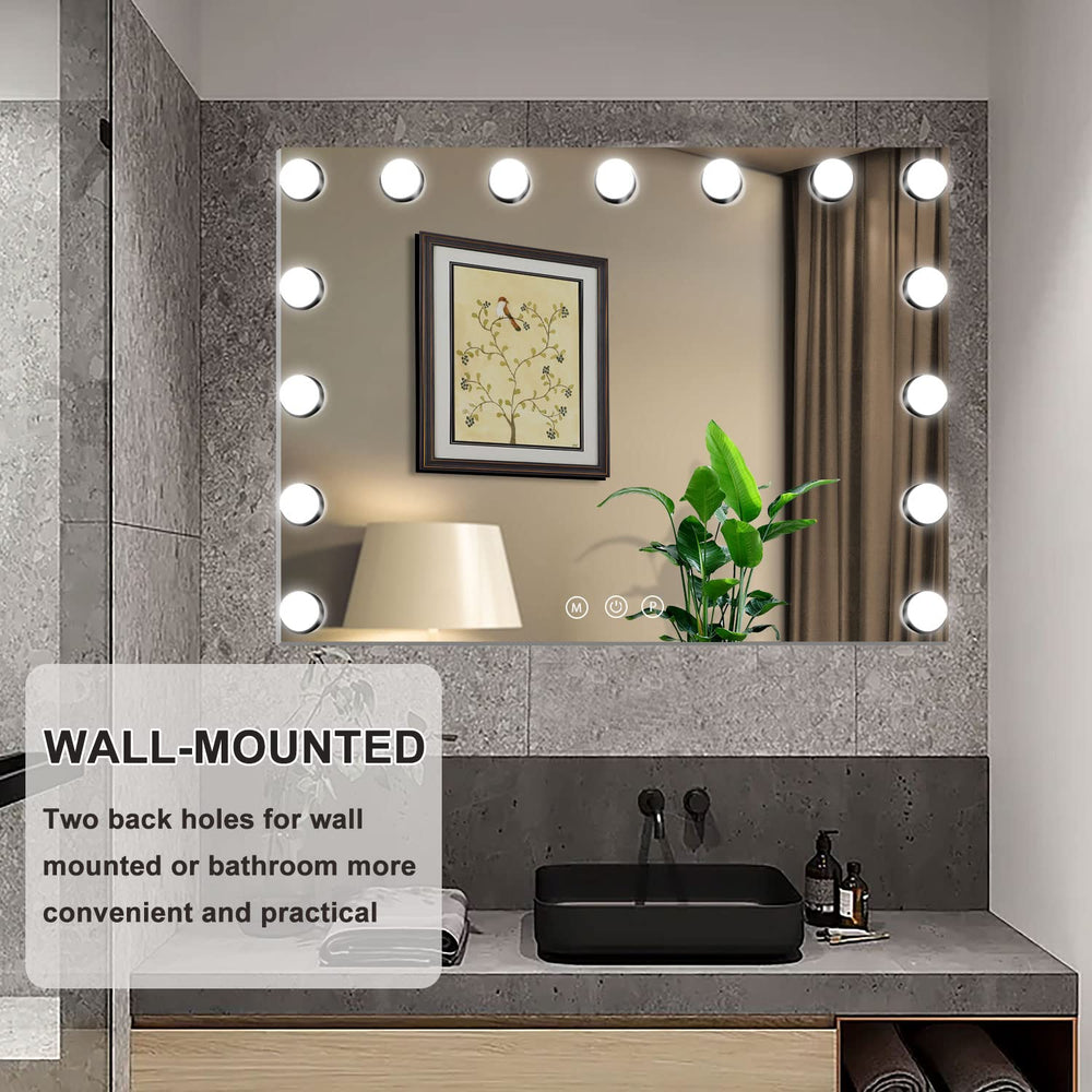 Kottova vanity mirror portable 10X detail mirror for precision tasks