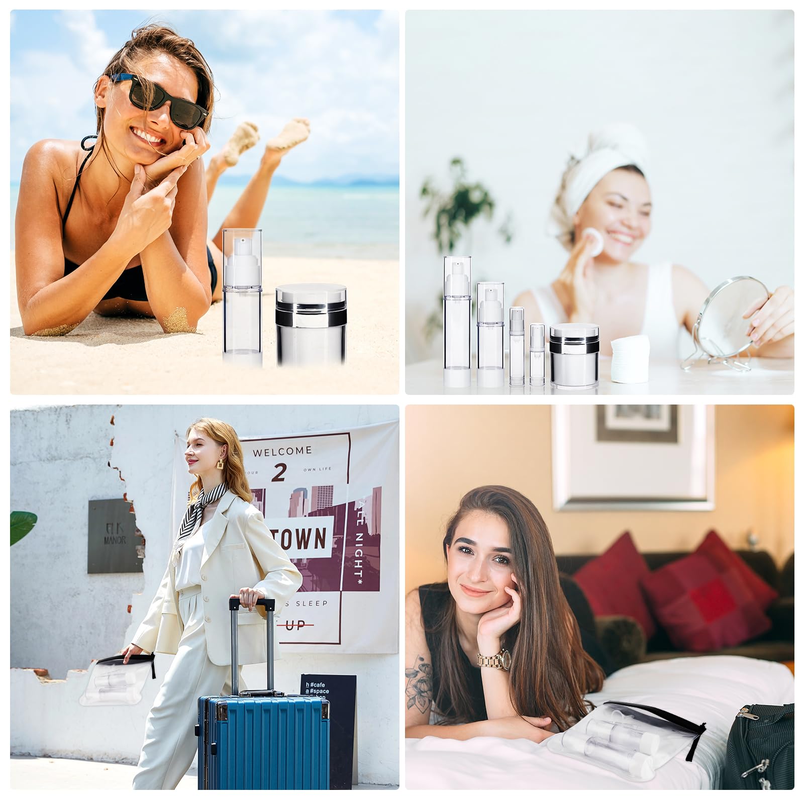 KOUWICH compact skincare kit keeps routines organized during trips.