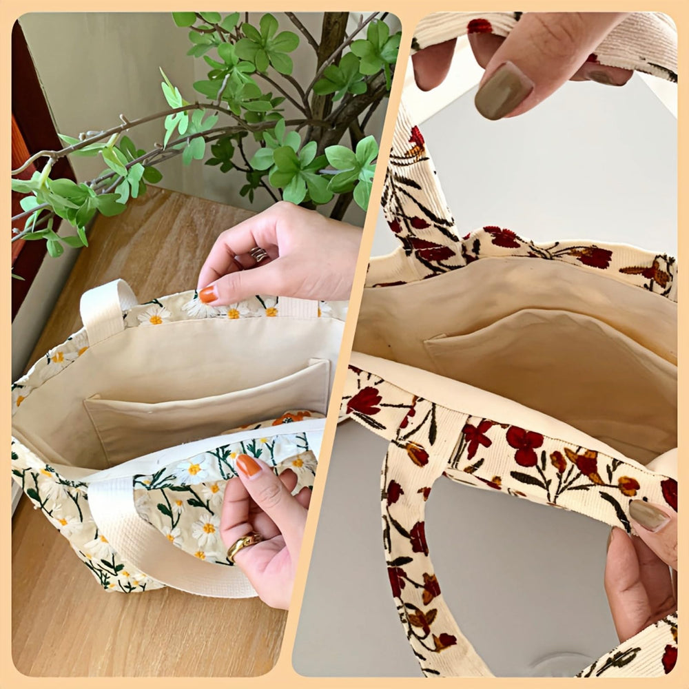 Kovewon gift-ready daisy tote suitable for special occasions