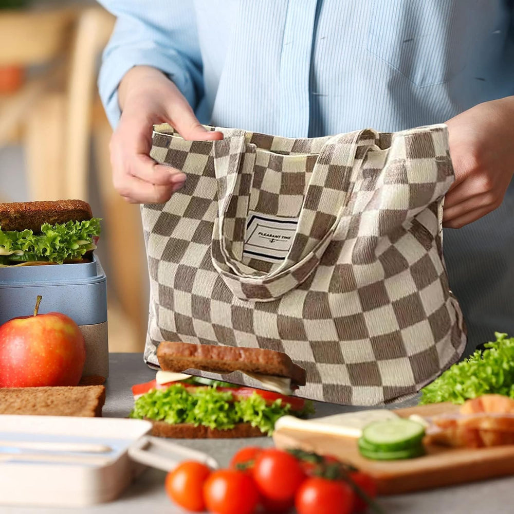 Kovewon tote ideal for indoor and outdoor use for quick errands