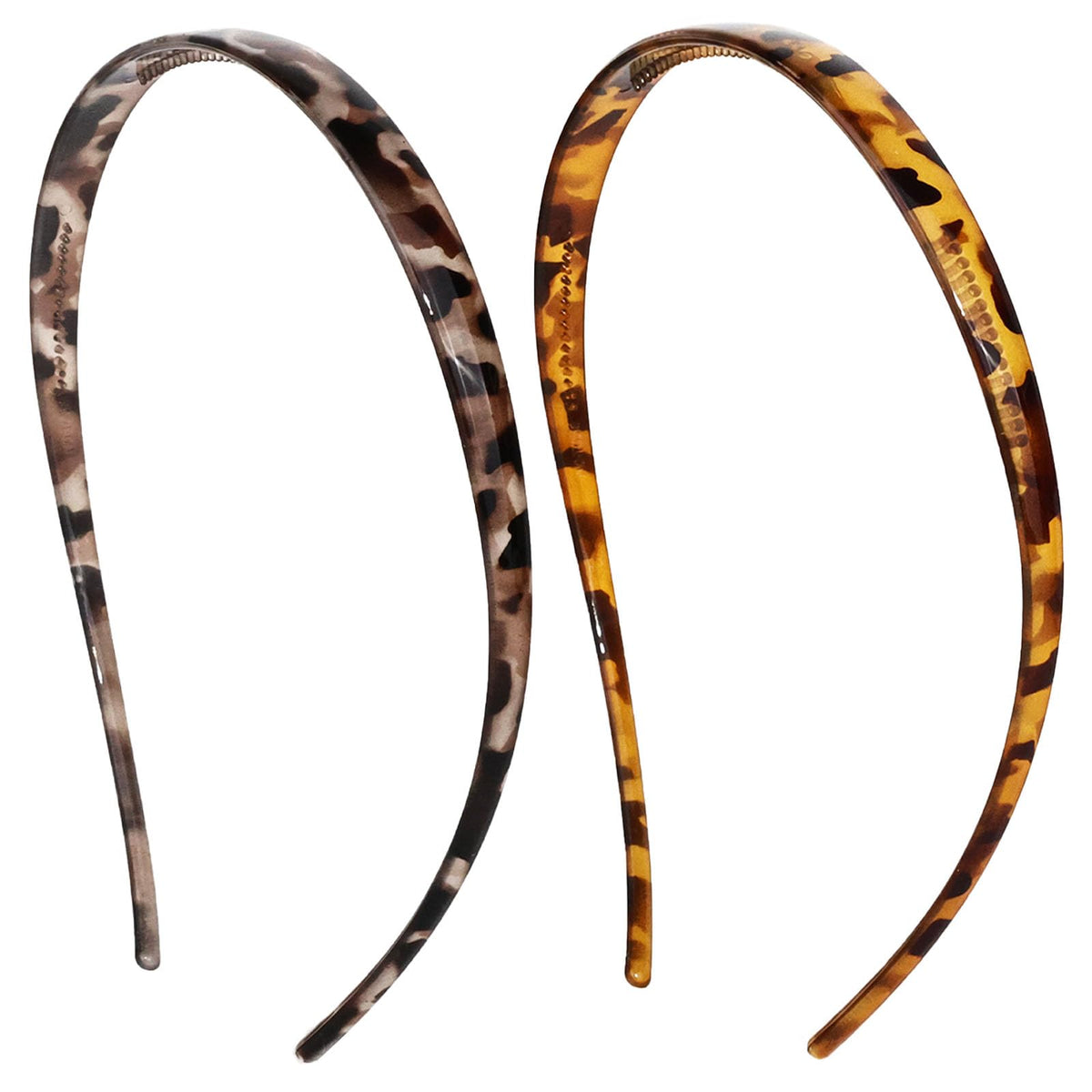 KOVOLITU leopard headband closeup shows flexible material and secure all-day wear.