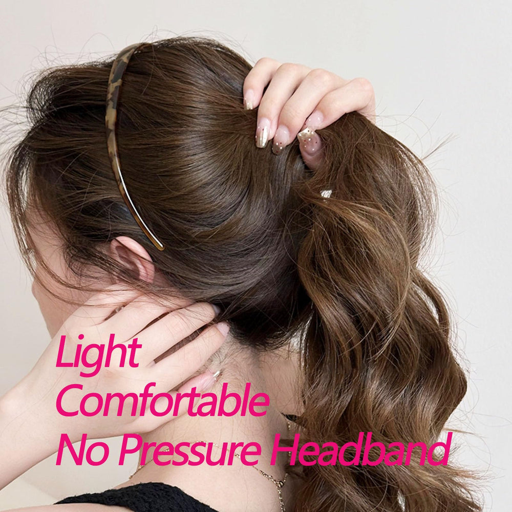 KOVOLITU leopard headband during workouts provides reliable non-slip grip.