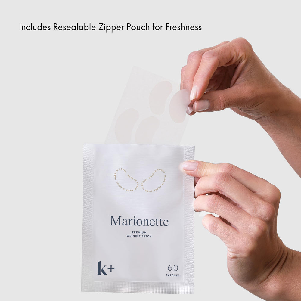 KPLUS Korean-beauty precision patches designed for facial contours