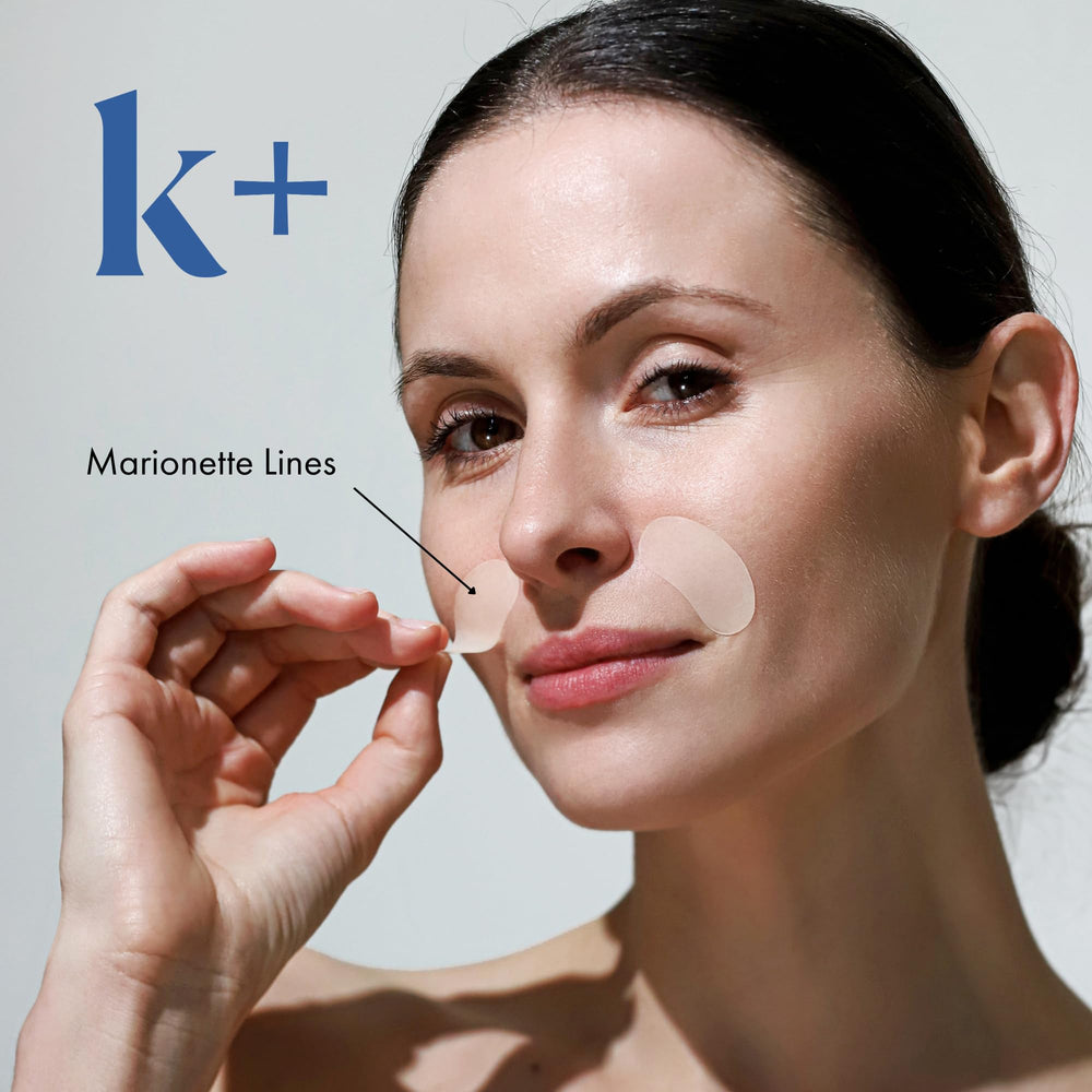 KPLUS wrinkle patches smile-lines-night helps relax smile lines with hydration