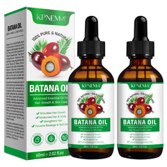 KPNEMA Batana Oil hair growth bottle pour improves root nourishment and fuller strands.