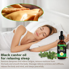 KPNEMA Jamaican Black Castor Oil on skin shows moisturizing benefits for body and nails