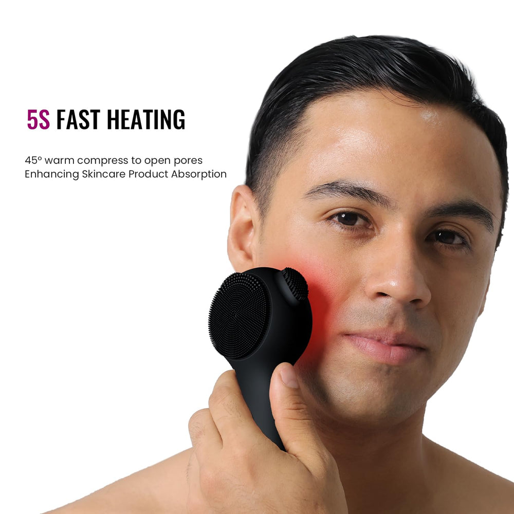 Kpyphm IPX7 waterproof design for shower-safe facial cleansing.