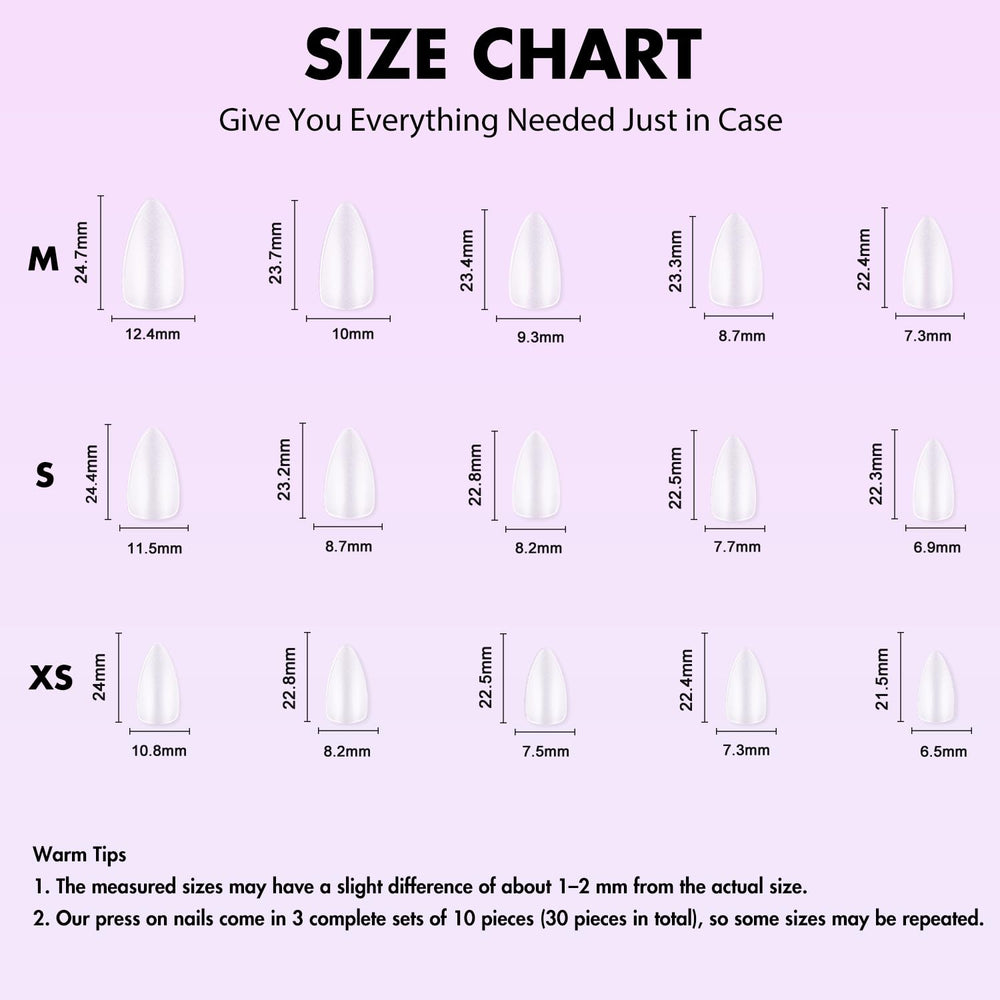 KQueenest 120-piece press-on nails kit with four colors for versatile styling.