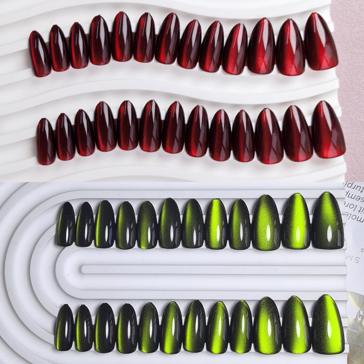 KQueenest nail stickers and adhesive tabs for quick, secure hold.