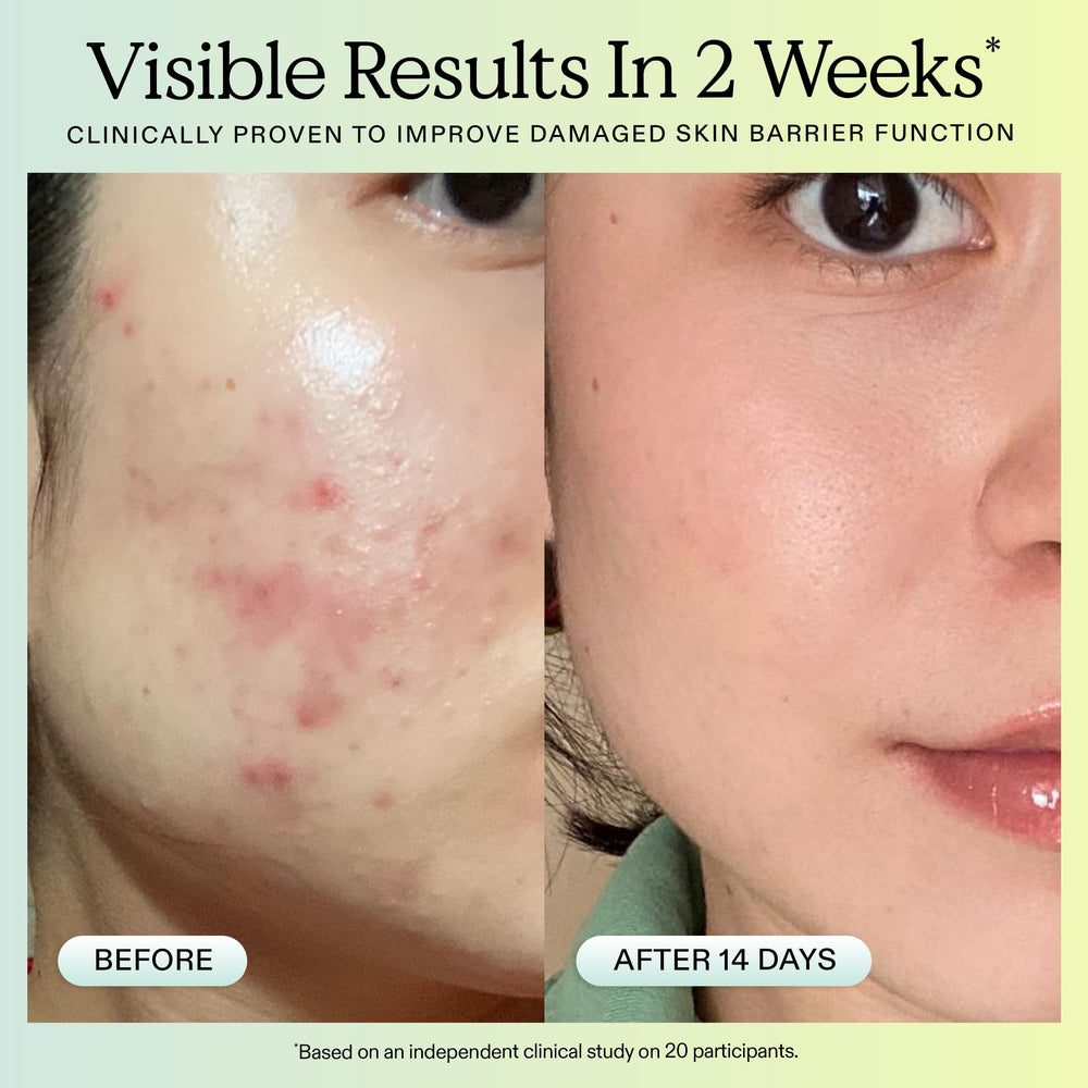 KraveBeauty serum held in hand to show scale and travel-friendly size