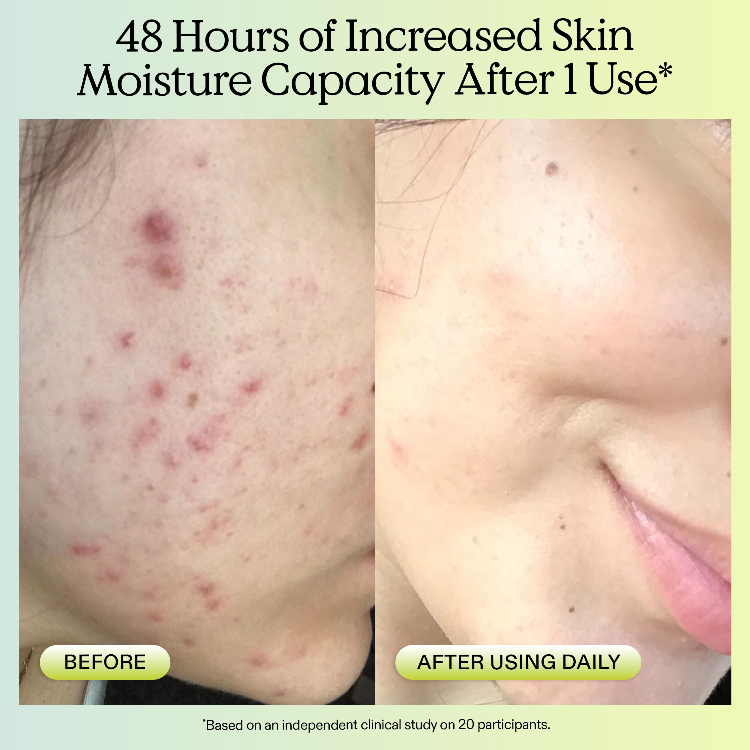 KraveBeauty lather on hand demonstrating mild foam and non-drying benefit
