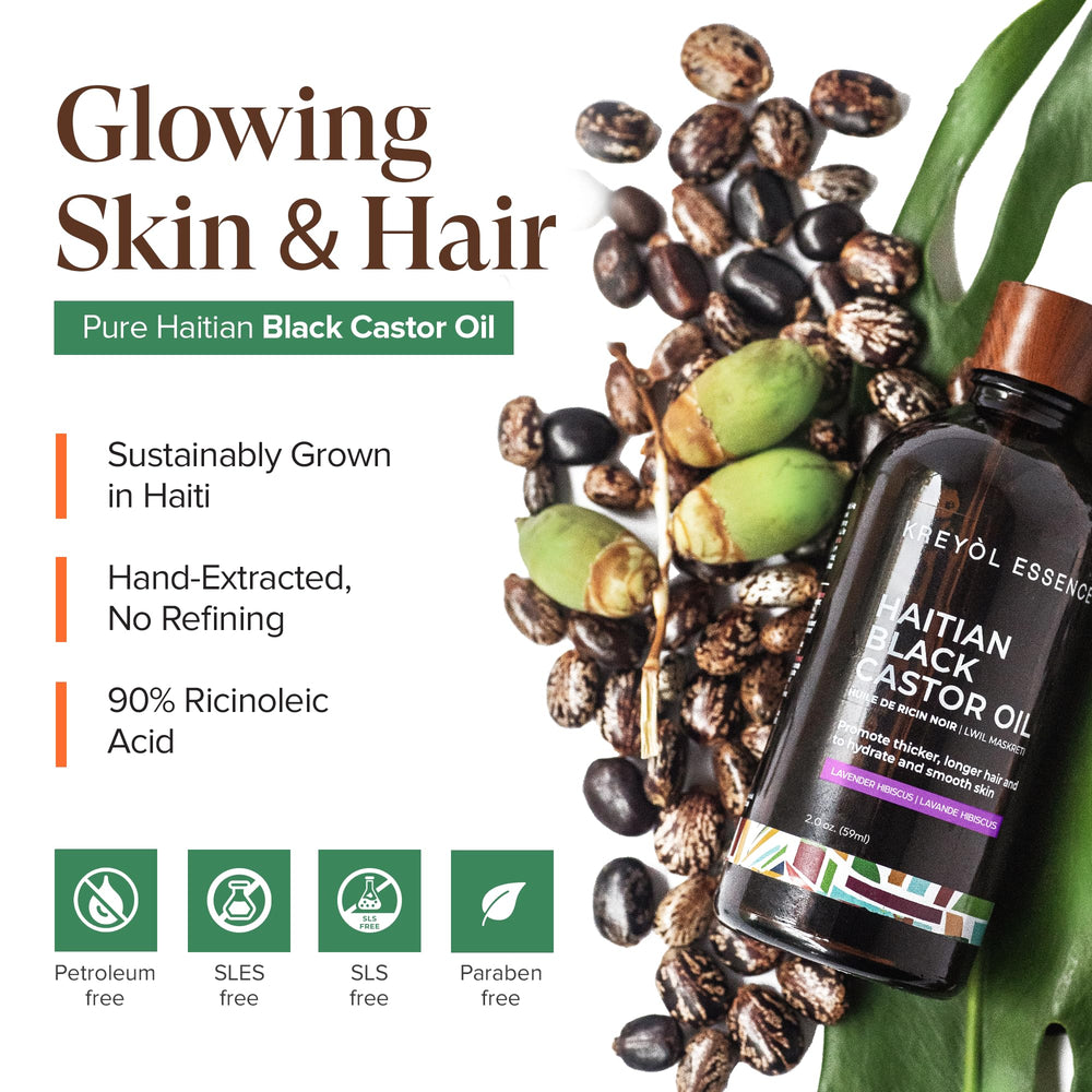 KREYOL ESSENCE hexane-free label close-up signals purity for safe topical use.