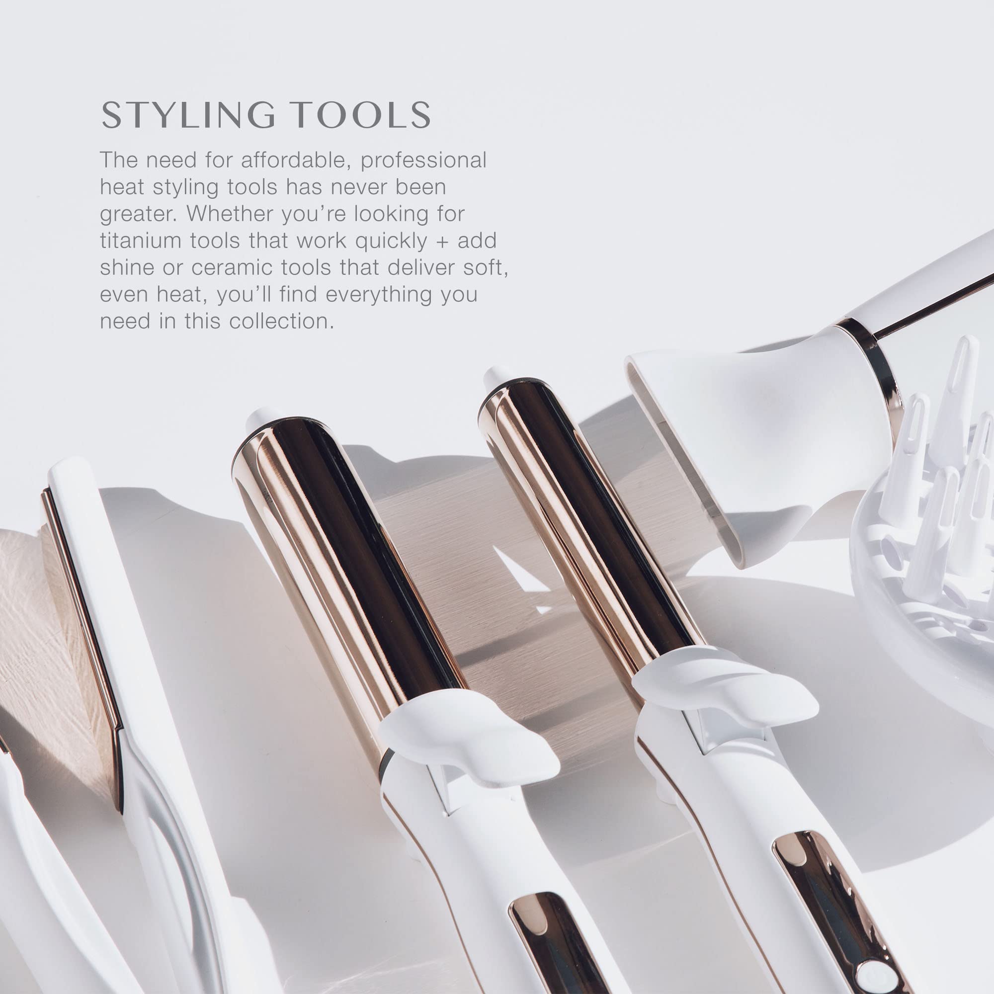 Kristin Ess Hair 9-foot swivel cord provides flexible movement while styling.