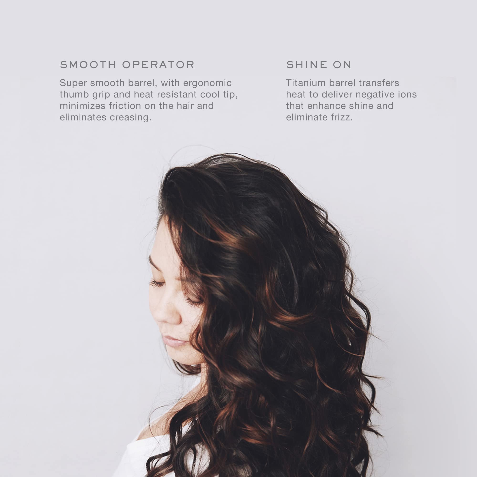 Kristin Ess Hair dual-voltage travel-ready design lets you style worldwide.