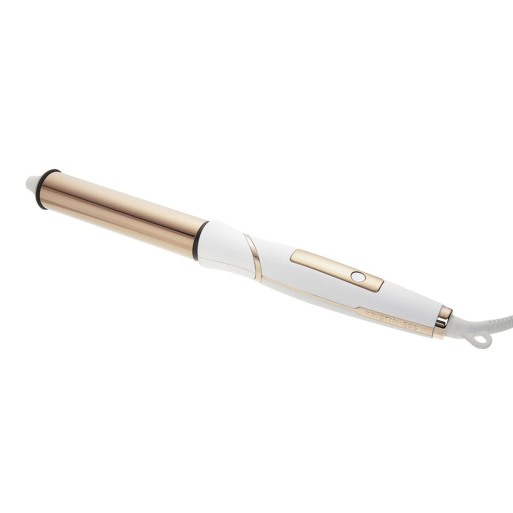 Kristin Ess rotating curling iron pivot wand long barrel creates beachy waves