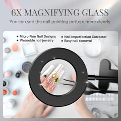 krofaue 365nm+395nm dual-band UV light speeds gel curing with even results.
