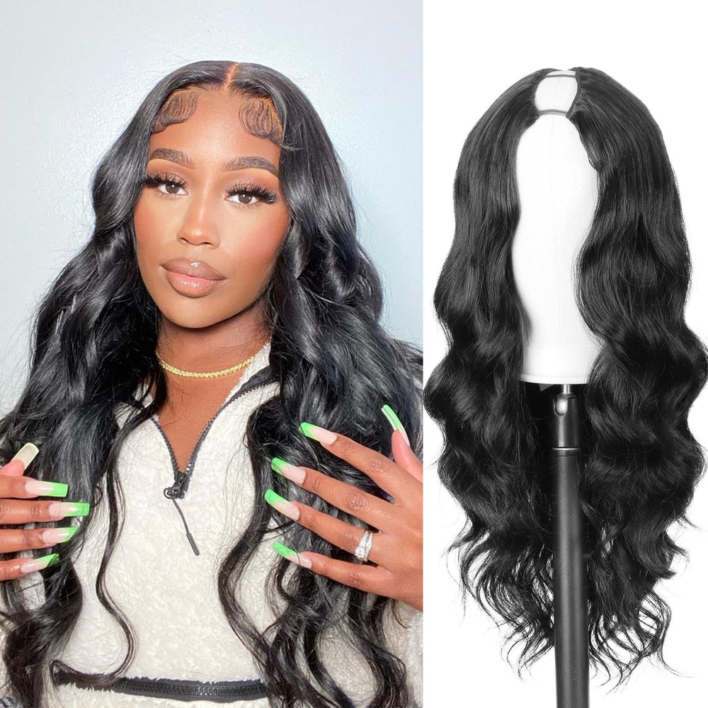 KRSI V Part Wig cap detail with breathable mesh for all-day comfort