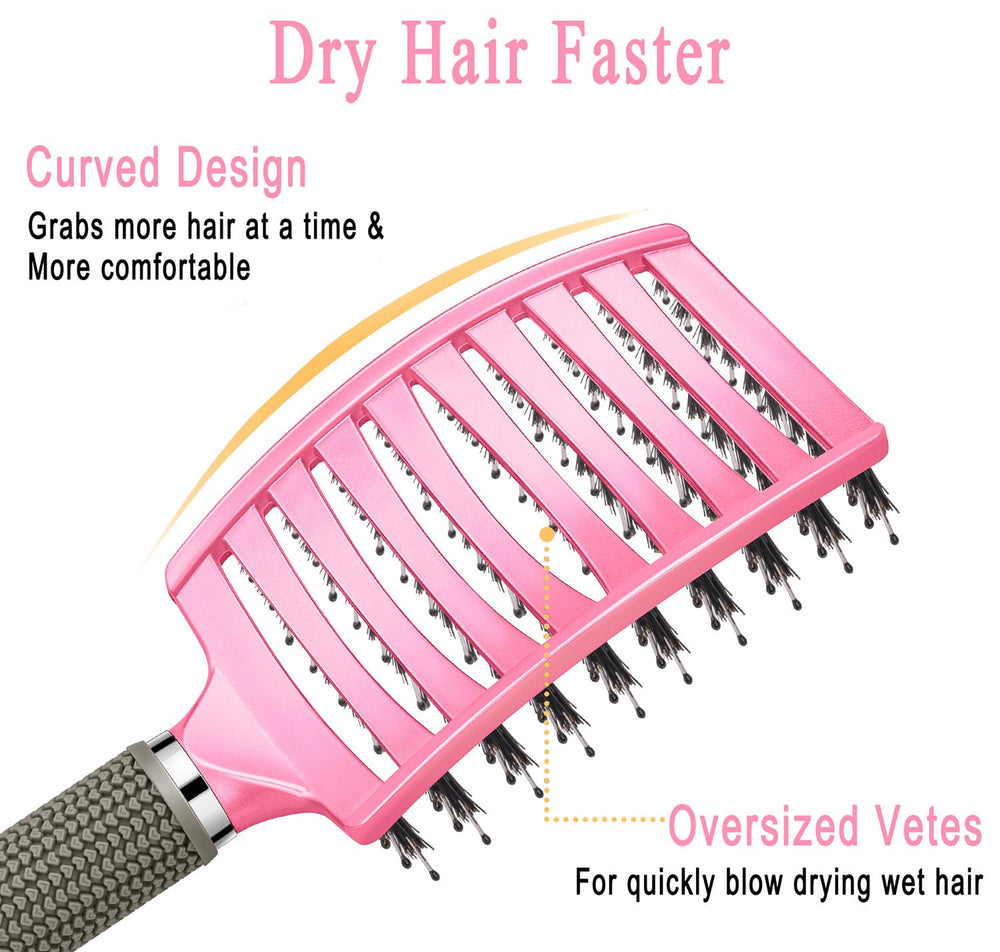 KTKUDY detangler brush gift packaging highlights a thoughtful present option