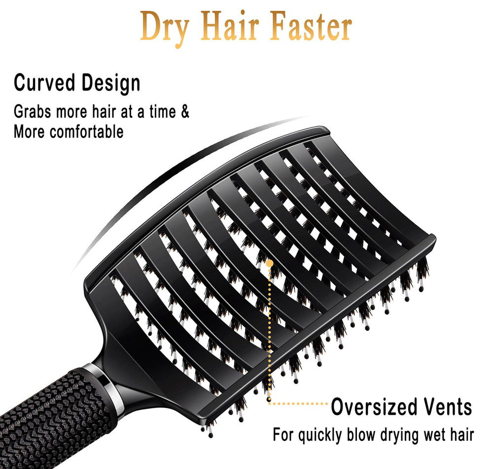 KTKUDY detangling brush gift packaging, ideal present for loved ones