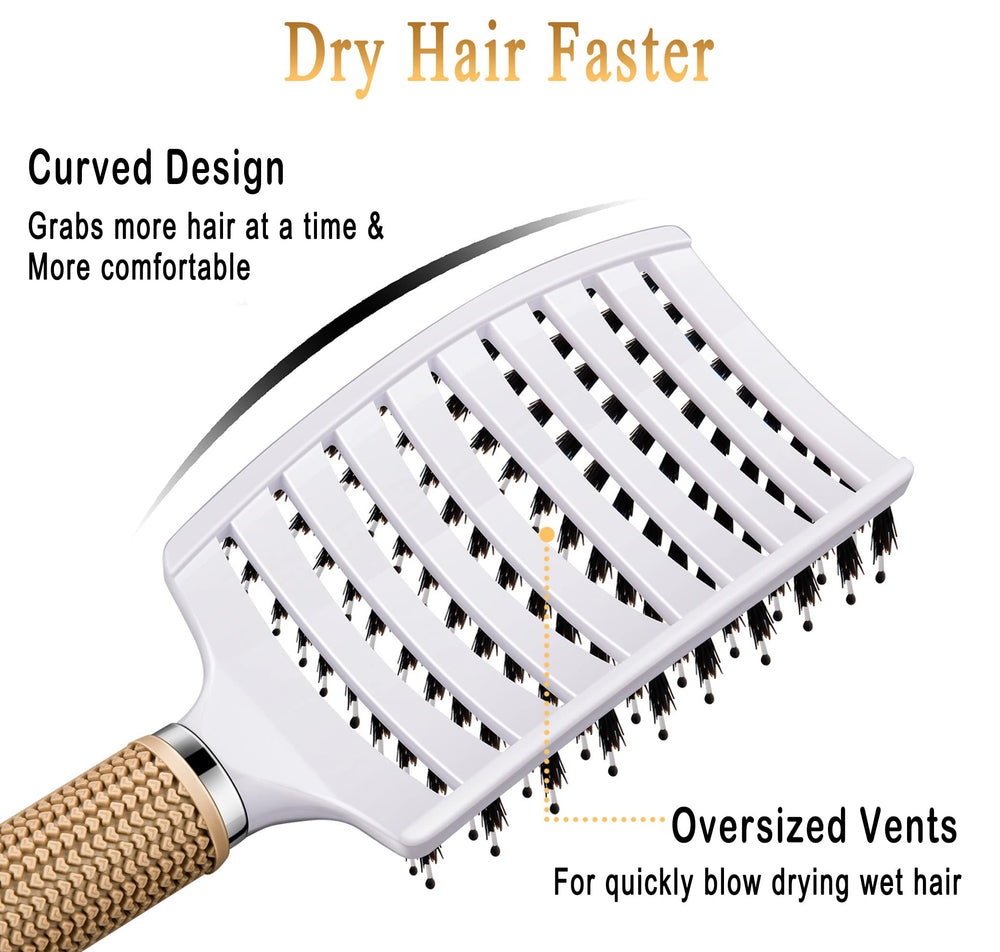 KTKUDY detangling brush packaged as a gift for special occasions.