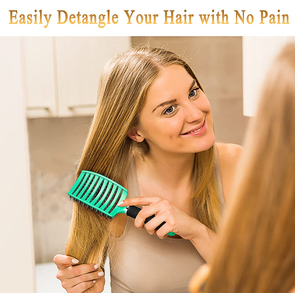 KTKUDY vented design aids faster blow-drying of wet hair.
