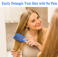 KTKUDY soft bristles close-up gently loosen knots without snagging