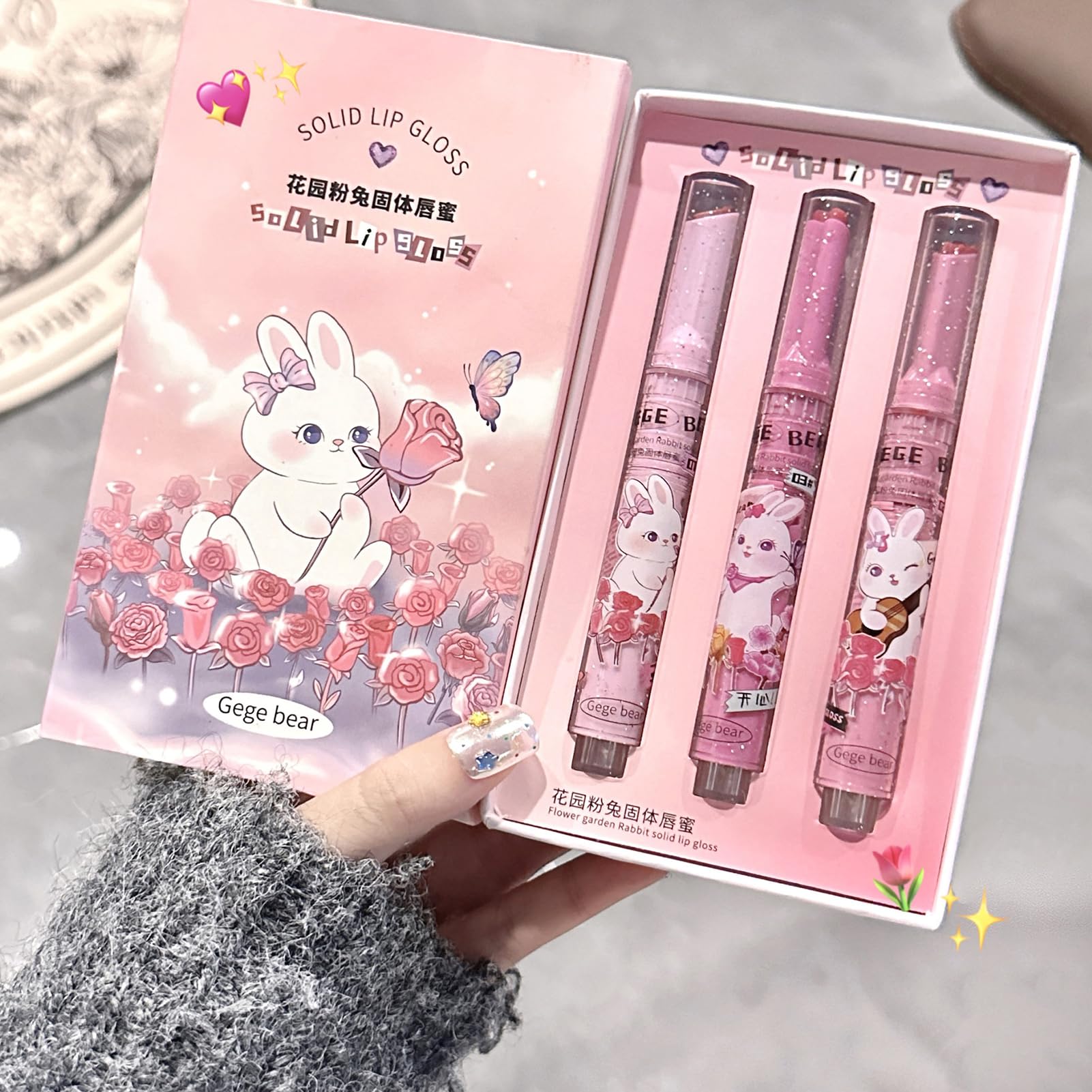 KTouler waterproof long lasting lip gloss delivers durable color all day