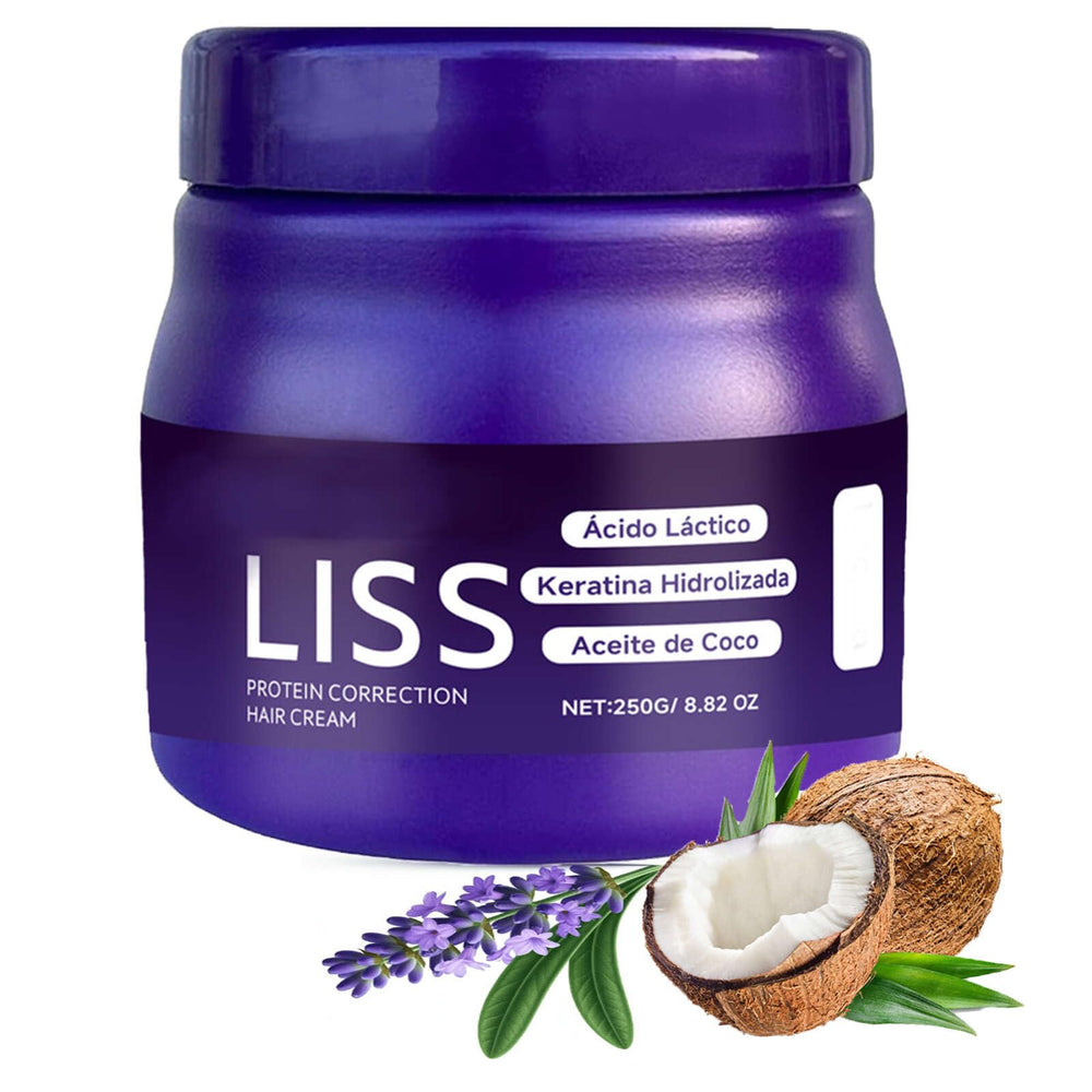 KUHSE Liss Alisado bottle pour showing easy at-home smoothing for glossy hair