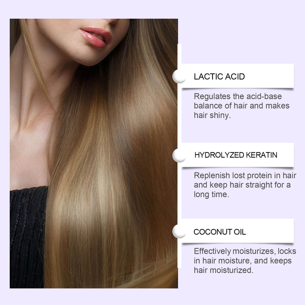 KUHSE Liss Alisado flyaways-control closeup highlights mirror shine