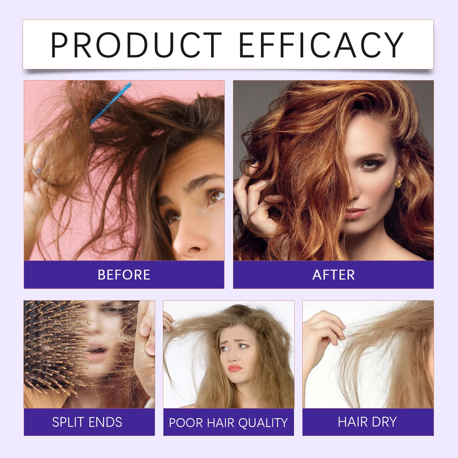 KUHSE Liss Alisado lavender packaging emphasizes premium at-home treatment
