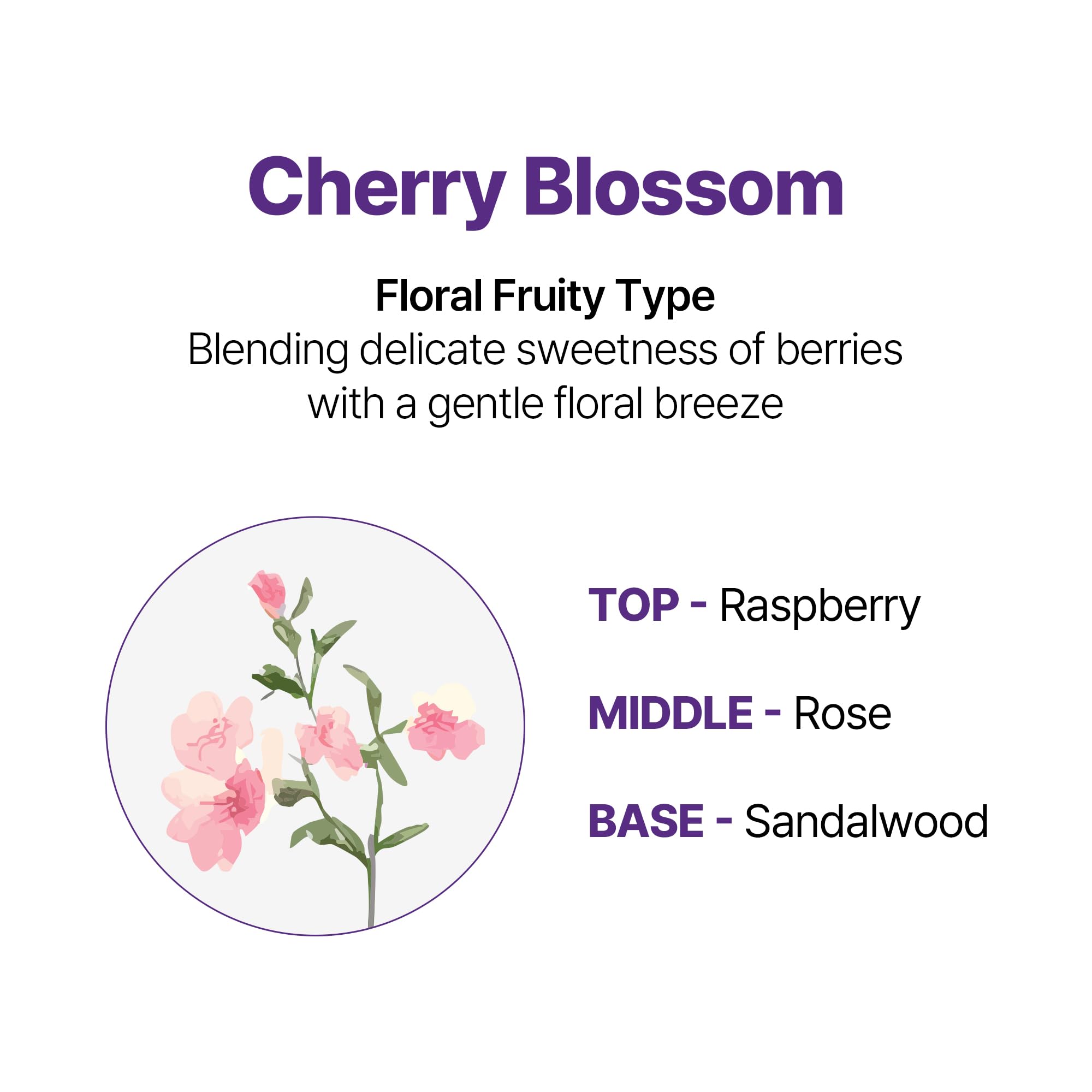 KUNDAL Cherry Blossom conditioner pour showcasing detangling benefits.