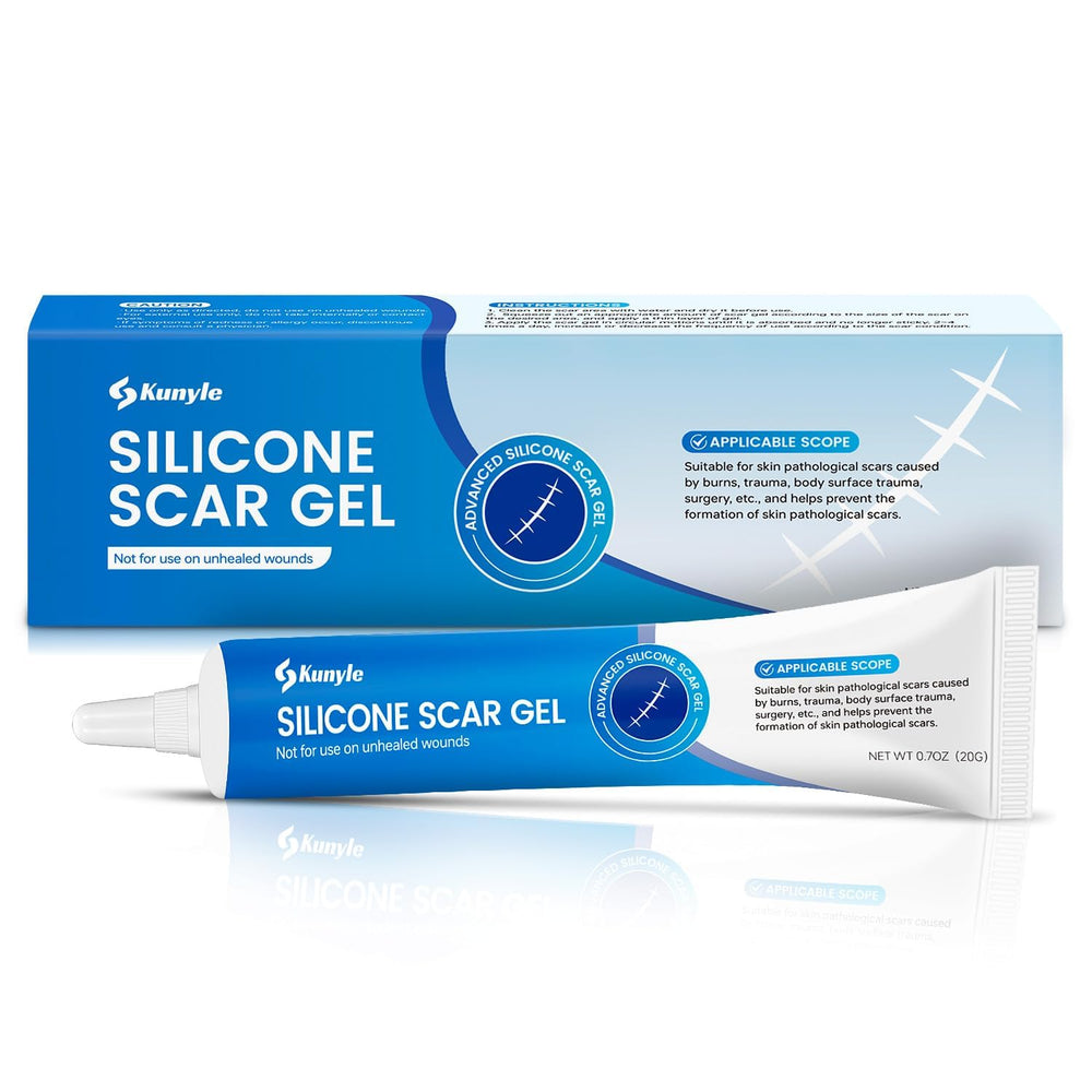Kunyle silicone scar gel texture absorbs quickly after application