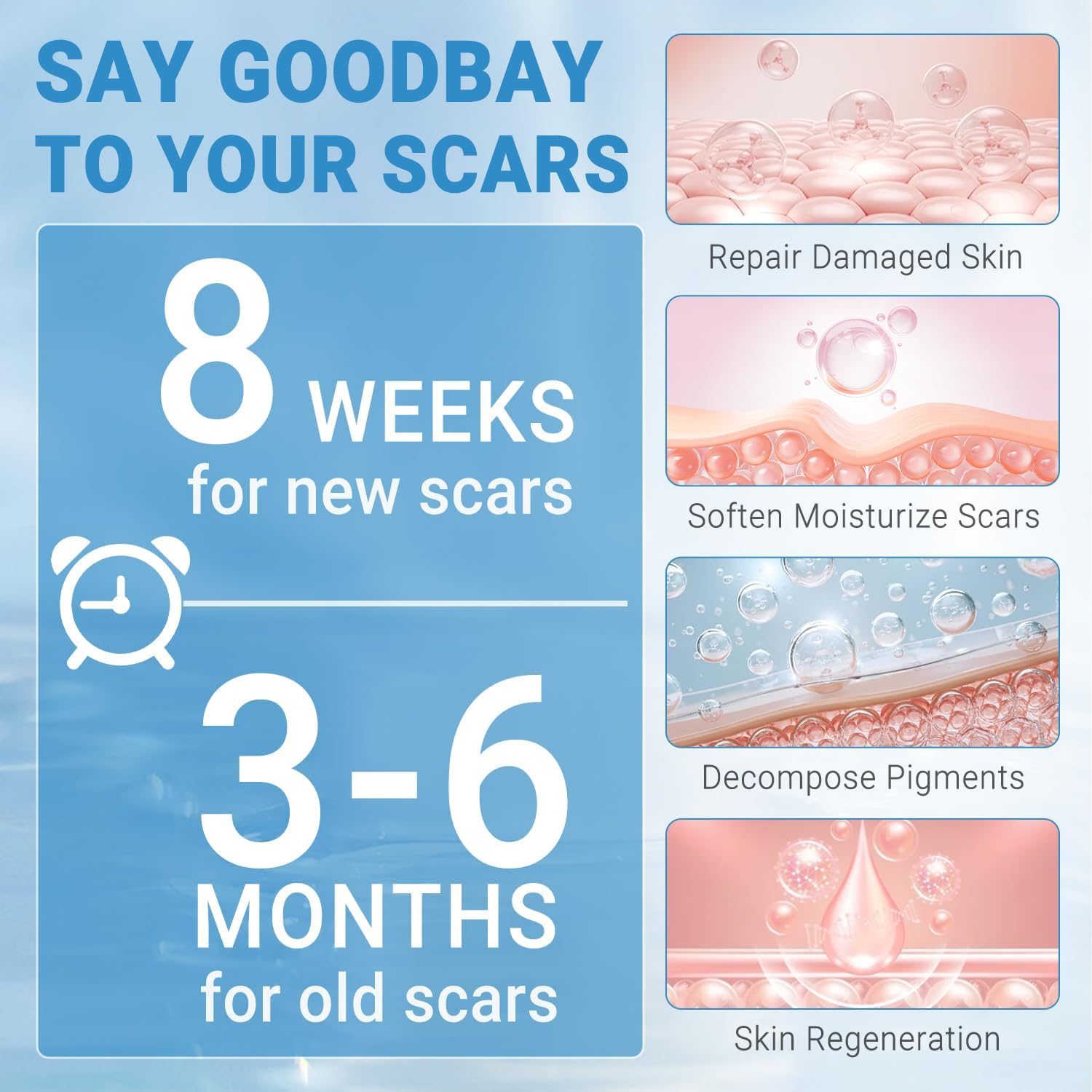 Kunyle silicone scar gel on face gentle daily scar care