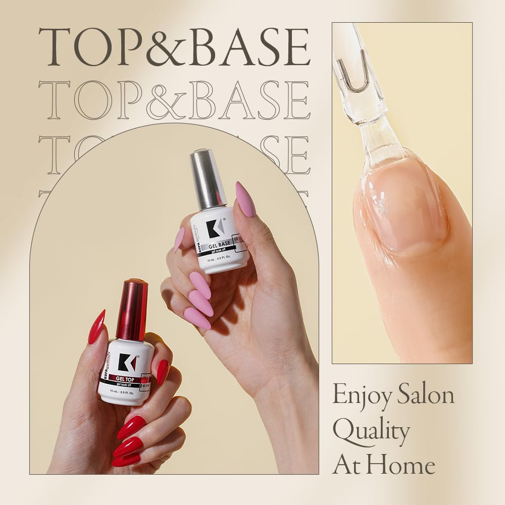 KUPA Gelfinity nail-application-visual shows complete gel manicure setup.