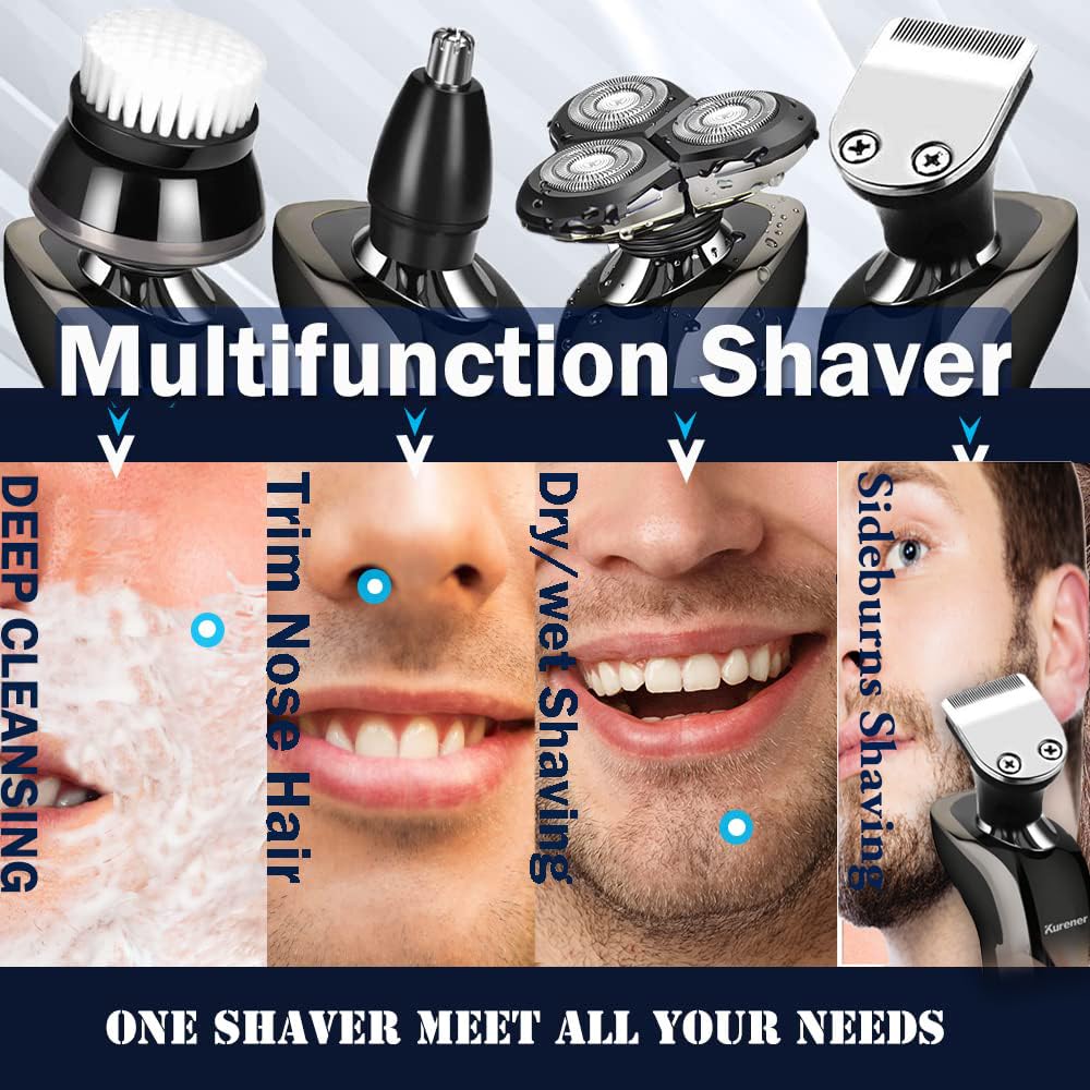 Kurener beard trimmer head for crisp lines and even length control