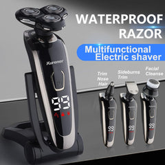 Kurener electric razor nose trimmer attachment ready for grooming