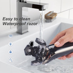 Kurener razor offering wet and dry shaving flexibility for routines