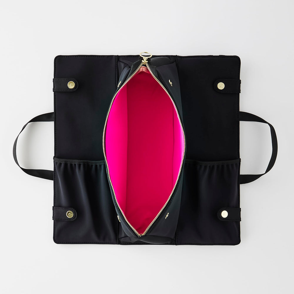 KUSSHI hair tools bag neoprene material is soft yet durable.